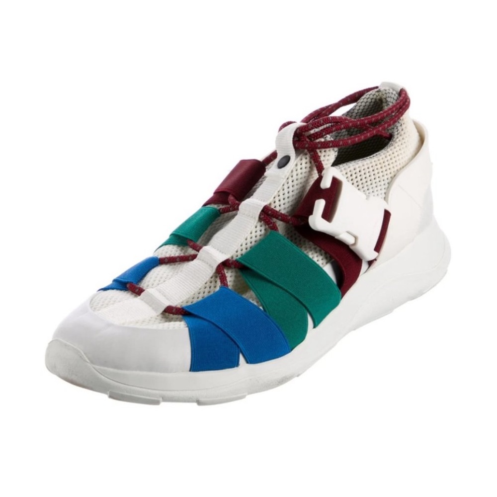 CHRISTOPHER KANE leather sneakers colors white